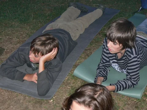 Večerní relax u ohně