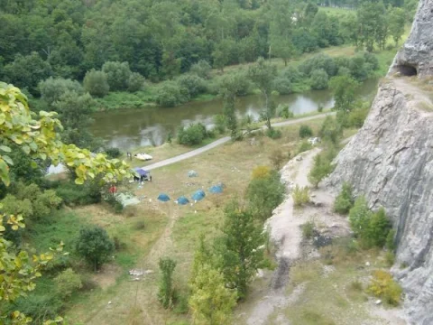 Pohled dolů