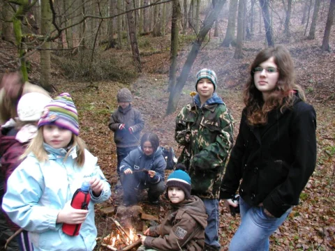 Rozdělávání ohně