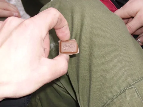 Dominika se podělila o poslední čtvereček