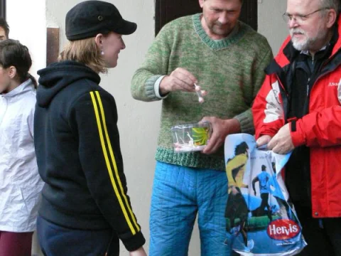 Vítězka žen Petra