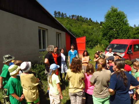 Nástup u klubovny