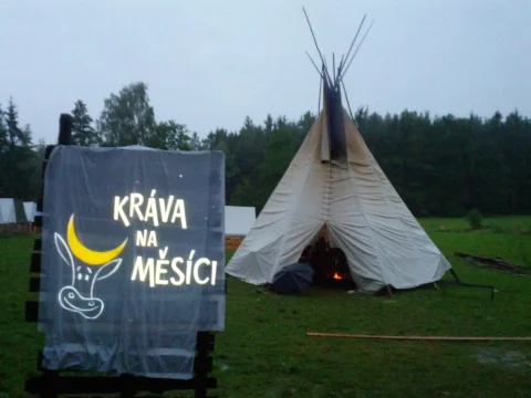 Přednáška o vesmíru - pauza s pohádkou