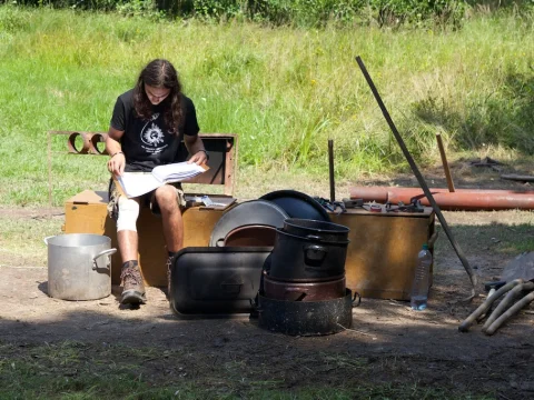Zdravotník řeší dokumentaci