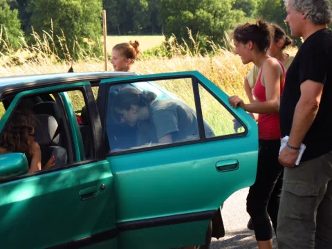 Autostop na výsadku
