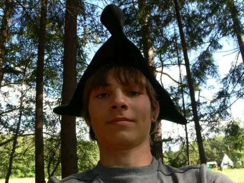 Tomáš si hraje na piráta