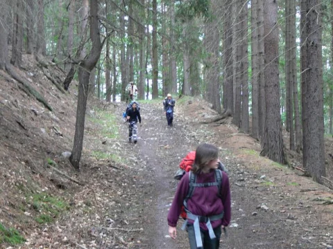 ...a šlapem...