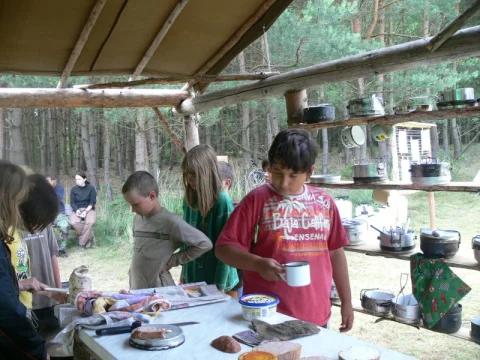 Jirka si vybírá chleba