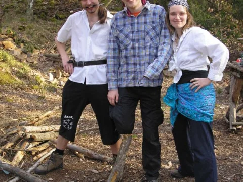 Piráti Péťa, Štěpán a Lenka
