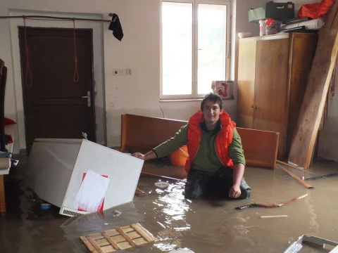 Jirka v klubovně
