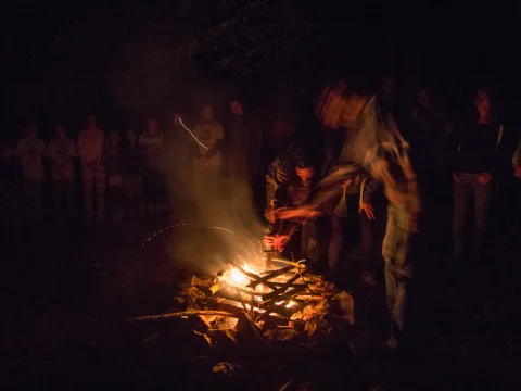 Dejvy, Eliška a Vojta si přebírají meč