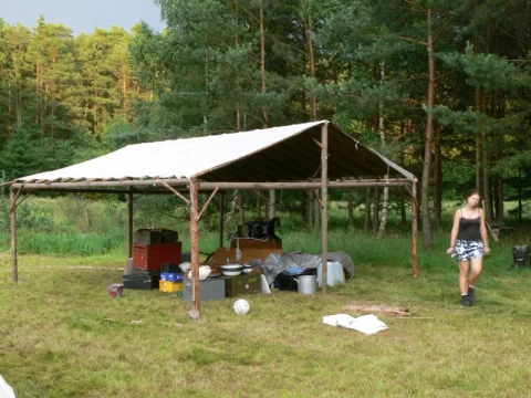 Kuchyň je vždy na louce první