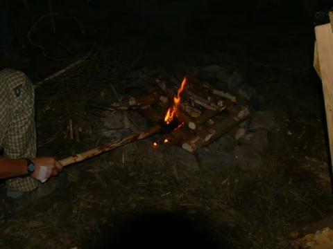 Zapalování slavnostního ohně