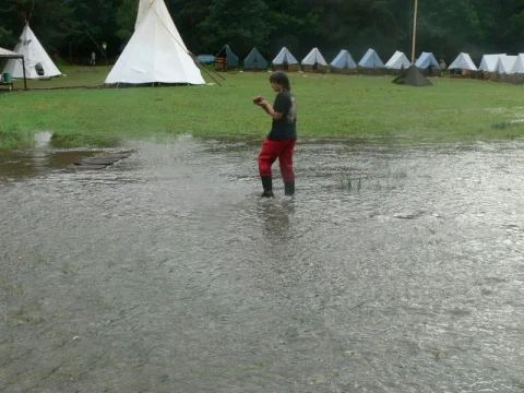Rybník na louce...