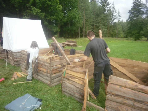 stavba marodky