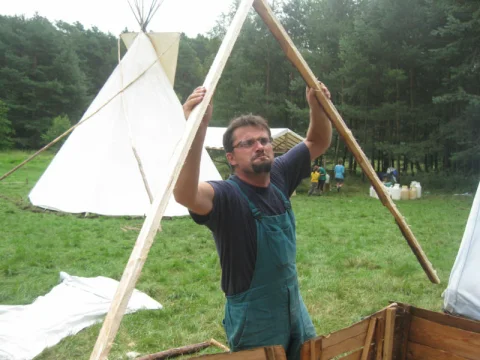 Stavba stanů