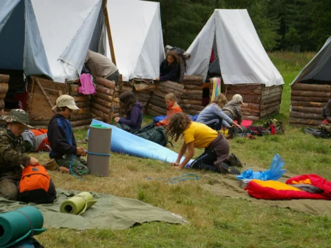 Balení na čundr