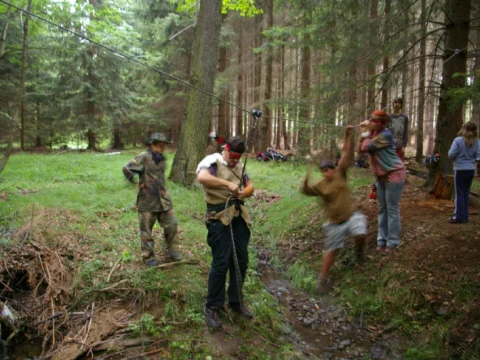 překonávání mostu