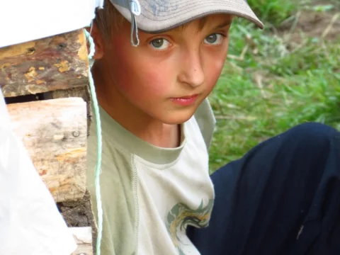 Davídek se plíží