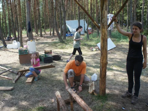 Bouráme tábor
