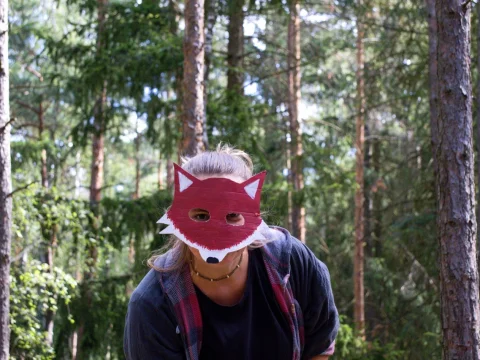 Portrét zákeřné rudé lišky