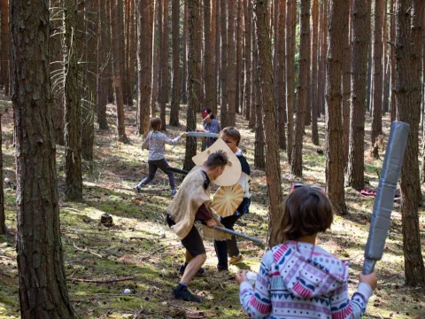 Skandijec bojuje se zákeřným rytířem