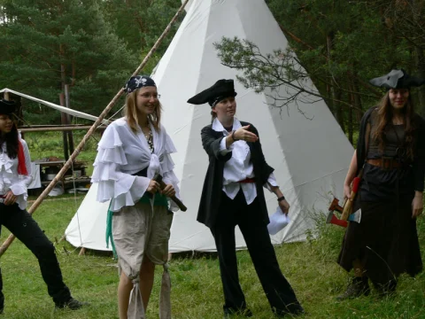 Špunt vítá posádku na loď