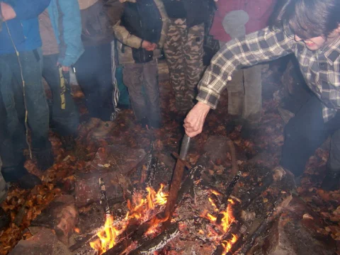 Honza se loučí s oddílem
