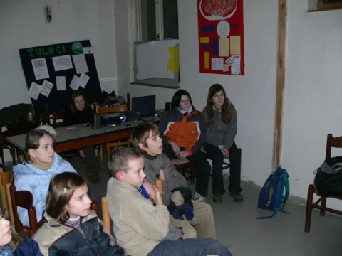 Ela, Eliška, Ondra, Vojta, Danielka a Anika