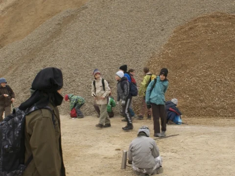 Cesta ke vstupu do Morie